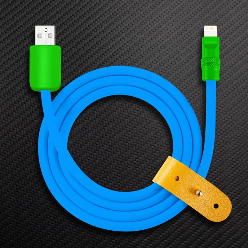 240W Contrast Color Silicone Fast Charging Cable