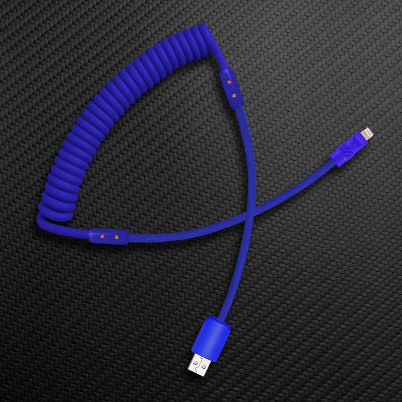 "Chubby Flex" Silicone Braided Solid Color Fast Charging Cable