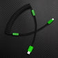 "Chubby Mood" Silicone Braided Fast Charging Cable #317