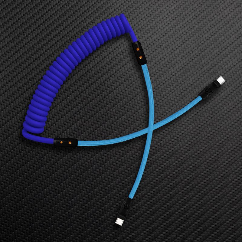 "Chubby Mood" Silicone Braided Fast Charging Cable #528