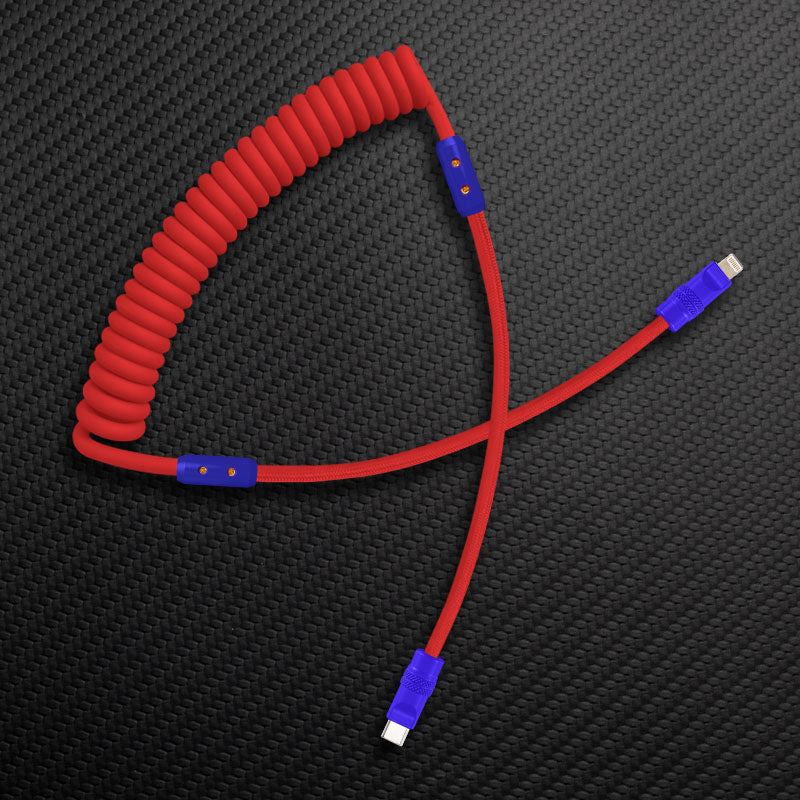 "Chubby Mood" Silicone Braided Fast Charging Cable #317