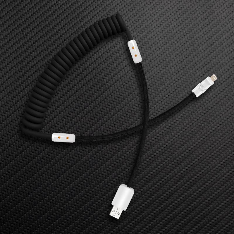 "Chubby Mood" Silicone Braided Fast Charging Cable #317