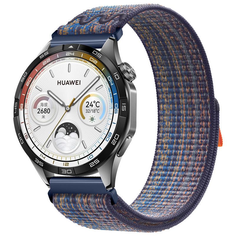 Colourful Breathable Nylon Strap For Samsung/Garmin/Others