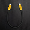 "Cute Anodized Pro" Power Bank Friendly Cable (C+Lightning) - Yellow