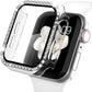 Electroplating Solid Double Row Diamond Protective Case Suitable For Apple Watch