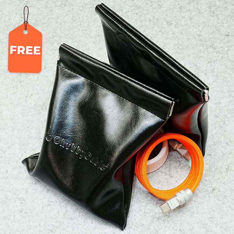 Free ChubbyCable Leather Auto-Close Organizer – Stylish, Secure, and Effortless