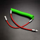 "Colorblock Chubby" Spring Braided Silicone Charge Cable