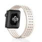 Multicolor Hole Silicone Breathable Watch Band For Apple Watch