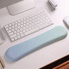 "Chubby Comfort" Silicone Keyboard Wrist Rest & Mouse Pad Set - Candy Theme - Light Blue