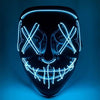 LED Light Mask - Get 50% OFF Mask Discount on Halloween-themed Purchases - Blue