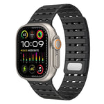 Sports Breathable Silicone Magnetic Band for Apple Watch