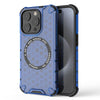 Transparent Honeycomb Magnetic Case - Blue