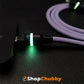 "Neon Chubby" Frosted Silicone 120W Fast Charging Cable