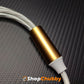 "Neon Chubby" 3-In-1 66w Gradient Colorful Luminous Fast Charging Cable