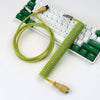 "Chubby" Colorful Aviation Plug Mechanical Keyboard Cable - Yellow