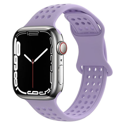 "Breathable Band" Silicone Adjustable Band For Apple Watch