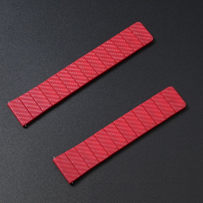 22mm & 20mm Carbon Fiber Magnetic Strap For Samsung/Garmin/Fossil/Others