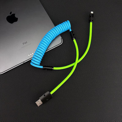 "Colorblock Chubby" New Spring Charge Cable