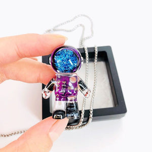 "Cyber Chic" Astronaut Pendant