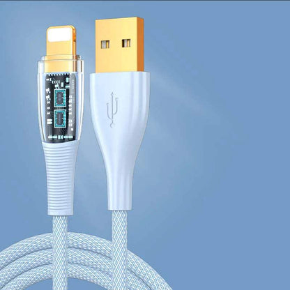 "See Through Me" 100W Transparent Fast Charge Cable