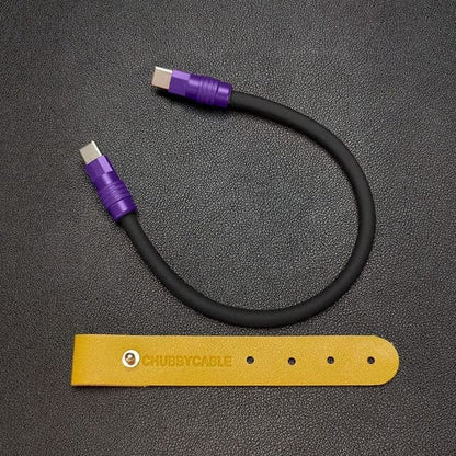 "Color Block Chubby"  Power Bank Friendly Cable