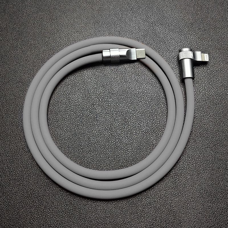 "FlexElbow Pro" 90° Design 100W Fast Charge Cable