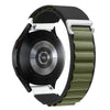 18mm & 20mm & 22mm Alpine Color Blocking Nylon Webbing for Samsung/Garmin/Fossil/Others - Black & Green
