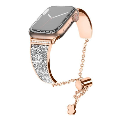 "Sparkling Band" Adjustable Metal Band For Apple Watch