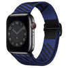 "Adjustable Band" Nylon Braided Band For Apple Watch - Ravenclaw Blue