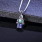 "Cyber Chic" Gear Electron Robot Necklace